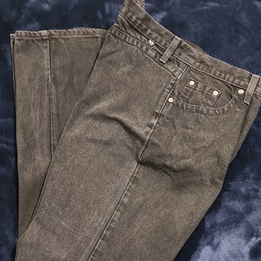 Ladies Vintage Black Denim Rockies